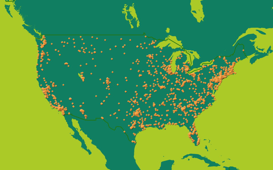 St. Patricks Day Map