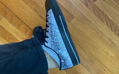 Why I’m Wearing (Map) Shoes In the House